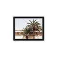 Picture of Wall with Palm Tree _GroupedProduct_Rectangle_Landscape_Photography _GroupedProduct_Rectangle_Landscape_Framed_Matted_