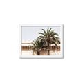 Picture of Wall with Palm Tree _GroupedProduct_Rectangle_Landscape_Photography _GroupedProduct_Rectangle_Landscape_Framed_Matted_