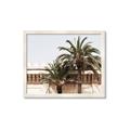 Picture of Wall with Palm Tree _GroupedProduct_Rectangle_Landscape_Photography _GroupedProduct_Rectangle_Landscape_Framed_Matted_