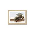 Picture of Wall with Palm Tree _GroupedProduct_Rectangle_Landscape_Photography _GroupedProduct_Rectangle_Landscape_Framed_Matted_