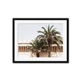 Picture of Wall with Palm Tree _GroupedProduct_Rectangle_Landscape_Photography _GroupedProduct_Rectangle_Landscape_Framed_Matted_