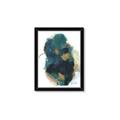 Picture of Blue & Gold Flow I  _GroupedProduct_Rectangle_Portrait_Framed_Matted_