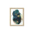 Picture of Blue & Gold Flow I  _GroupedProduct_Rectangle_Portrait_Framed_Matted_