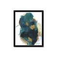 Picture of Blue & Gold Flow I  _GroupedProduct_Rectangle_Portrait_Framed_Matted_