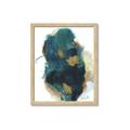 Picture of Blue & Gold Flow I  _GroupedProduct_Rectangle_Portrait_Framed_Matted_