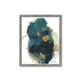 Picture of Blue & Gold Flow I  _GroupedProduct_Rectangle_Portrait_Framed_Matted_