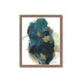 Picture of Blue & Gold Flow I  _GroupedProduct_Rectangle_Portrait_Framed_Matted_