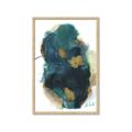 Picture of Blue & Gold Flow I  _GroupedProduct_Rectangle_Portrait_Framed_Matted_