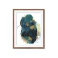 Picture of Blue & Gold Flow I  _GroupedProduct_Rectangle_Portrait_Framed_Matted_