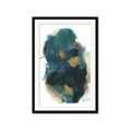 Picture of Blue & Gold Flow I  _GroupedProduct_Rectangle_Portrait_Framed_Matted_