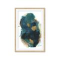 Picture of Blue & Gold Flow I  _GroupedProduct_Rectangle_Portrait_Framed_Matted_