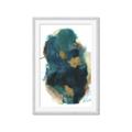 Picture of Blue & Gold Flow I  _GroupedProduct_Rectangle_Portrait_Framed_Matted_