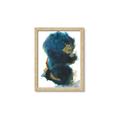 Picture of Blue & Gold Flow II _GroupedProduct_Rectangle_Portrait_Framed_Matted_