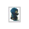 Picture of Blue & Gold Flow II _GroupedProduct_Rectangle_Portrait_Framed_Matted_