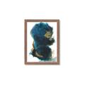 Picture of Blue & Gold Flow II _GroupedProduct_Rectangle_Portrait_Framed_Matted_