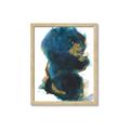 Picture of Blue & Gold Flow II _GroupedProduct_Rectangle_Portrait_Framed_Matted_
