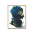 Picture of Blue & Gold Flow II _GroupedProduct_Rectangle_Portrait_Framed_Matted_