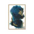 Picture of Blue & Gold Flow II _GroupedProduct_Rectangle_Portrait_Framed_Matted_