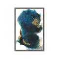 Picture of Blue & Gold Flow II _GroupedProduct_Rectangle_Portrait_Framed_Matted_