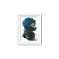 Picture of Blue & Gold Flow II _GroupedProduct_Rectangle_Portrait_Framed_Matted_