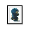 Picture of Blue & Gold Flow II _GroupedProduct_Rectangle_Portrait_Framed_Matted_