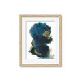 Picture of Blue & Gold Flow II _GroupedProduct_Rectangle_Portrait_Framed_Matted_
