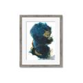 Picture of Blue & Gold Flow II _GroupedProduct_Rectangle_Portrait_Framed_Matted_