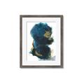 Picture of Blue & Gold Flow II _GroupedProduct_Rectangle_Portrait_Framed_Matted_