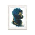 Picture of Blue & Gold Flow II _GroupedProduct_Rectangle_Portrait_Framed_Matted_