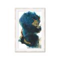 Picture of Blue & Gold Flow II _GroupedProduct_Rectangle_Portrait_Framed_Matted_