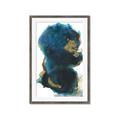 Picture of Blue & Gold Flow II _GroupedProduct_Rectangle_Portrait_Framed_Matted_