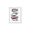 Picture of Stacking Rocks I _GroupedProduct_Rectangle_Portrait_Framed_Matted_