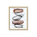 Picture of Stacking Rocks I _GroupedProduct_Rectangle_Portrait_Framed_Matted_