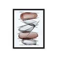 Picture of Stacking Rocks I _GroupedProduct_Rectangle_Portrait_Framed_Matted_