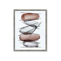 Picture of Stacking Rocks I _GroupedProduct_Rectangle_Portrait_Framed_Matted_