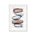 Picture of Stacking Rocks I _GroupedProduct_Rectangle_Portrait_Framed_Matted_