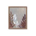Picture of Brown And White Leaves I _GroupedProduct_Rectangle_Portrait_Framed_Matted_