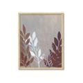 Picture of Brown And White Leaves I _GroupedProduct_Rectangle_Portrait_Framed_Matted_