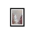 Picture of Brown And White Leaves I _GroupedProduct_Rectangle_Portrait_Framed_Matted_