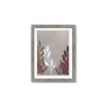 Picture of Brown And White Leaves I _GroupedProduct_Rectangle_Portrait_Framed_Matted_