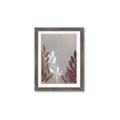 Picture of Brown And White Leaves I _GroupedProduct_Rectangle_Portrait_Framed_Matted_