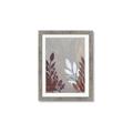 Picture of Brown And White Leaves II _GroupedProduct_Rectangle_Portrait_Framed_Matted_