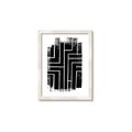 Picture of Simple Maze I _GroupedProduct_Rectangle_Portrait_Framed_Matted_