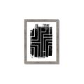Picture of Simple Maze I _GroupedProduct_Rectangle_Portrait_Framed_Matted_