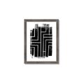 Picture of Simple Maze I _GroupedProduct_Rectangle_Portrait_Framed_Matted_