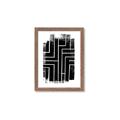 Picture of Simple Maze I _GroupedProduct_Rectangle_Portrait_Framed_Matted_