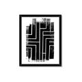 Picture of Simple Maze I _GroupedProduct_Rectangle_Portrait_Framed_Matted_