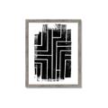 Picture of Simple Maze I _GroupedProduct_Rectangle_Portrait_Framed_Matted_
