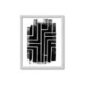 Picture of Simple Maze I _GroupedProduct_Rectangle_Portrait_Framed_Matted_