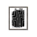 Picture of Simple Maze I _GroupedProduct_Rectangle_Portrait_Framed_Matted_